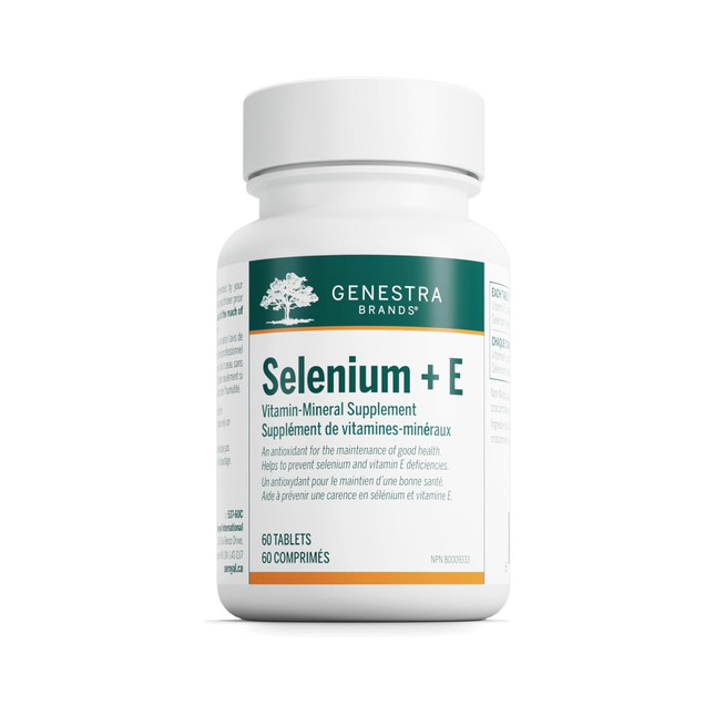 Genestra - Selenium + E | 60 Tablets 
