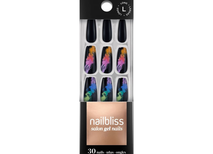 Dashing Diva - Ongles longs Nailbliss - GN103 Rainbow Run | 30 clous