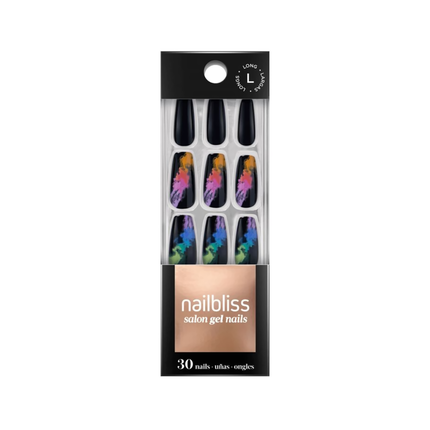Dashing Diva - Nailbliss Salon Gel Nails | 30 Long Nails