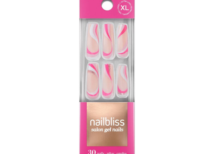 Dashing Diva - Nailbliss Salon Ongles en gel - GN106 N'est-ce pas doux | 30 clous XL