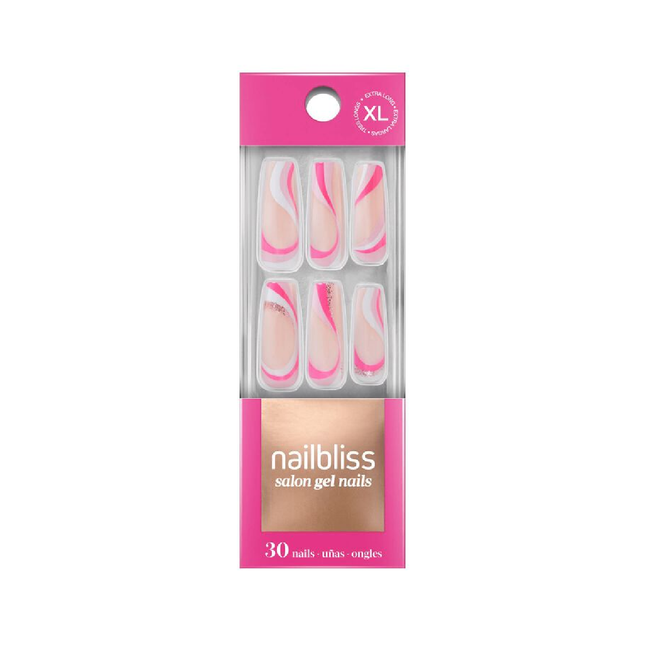 Dashing Diva - Nailbliss Salon Gel Nails - GN106 Isn't It Sweet | 30 XL Nails