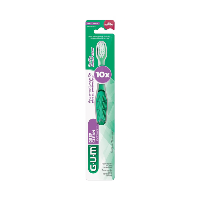 GUM - Deep Clean Technique Toothbrush | Soft