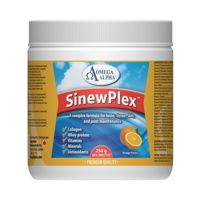 Omega Alpha - SinewPlex Saveur Orange | 250 g