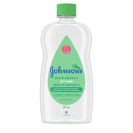 Huile pour bébé Johnson's - Aloe Vera | 591 ml