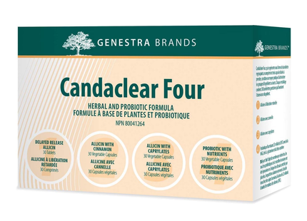 Genestra - Candaclear Four | 6 Blisters 