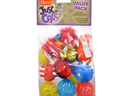 Hartz - Just for Cats Toy Variety Pack | 13 Toys