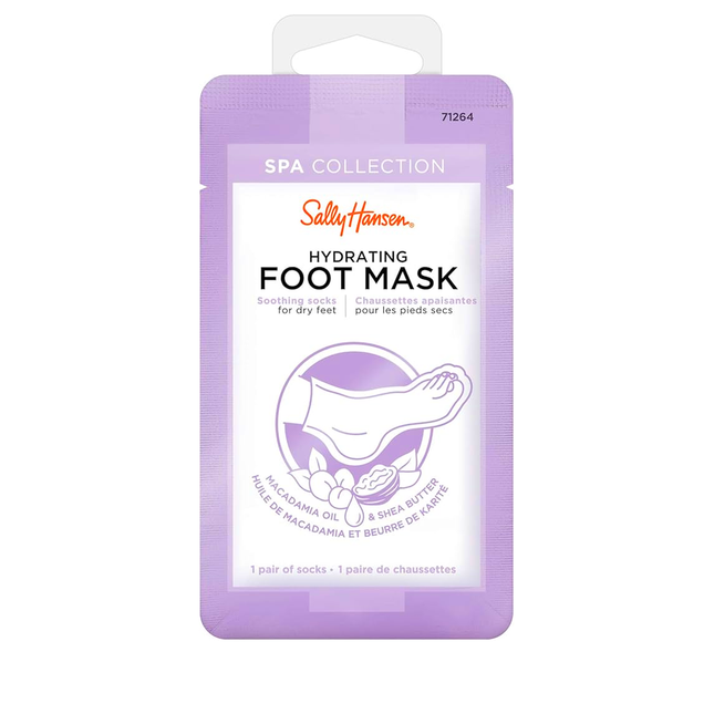 Sally Hansen - Masque hydratant pour les pieds, chaussettes apaisantes pour pieds secs | 26 ml