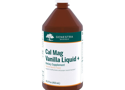 Genestra - Cal Mag Vanilla Liquid+ | 450 mL