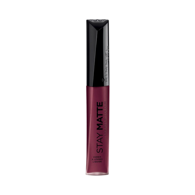 Rimmel London - Stay Matte Liquid Lip Colour, 810 Plum This Show | 6.5 mL