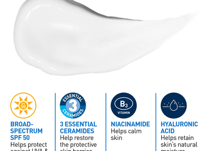 CeraVe - AM Facial Moisturizing Lotion SPF 50 | 89 mL