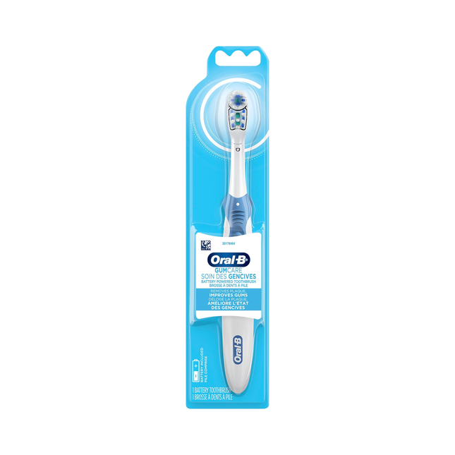 Oral B - Brosse à dents électrique Gum Care - 1 brosse à dents à batterie