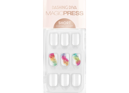 Dashing Diva - Magic Press - Short Nails - PO456 All Chalked Up | 30 Nails