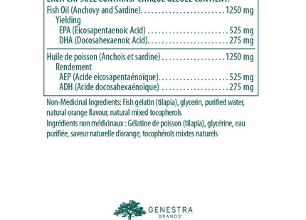 Genestra - Omega 800 | 60 Softgels