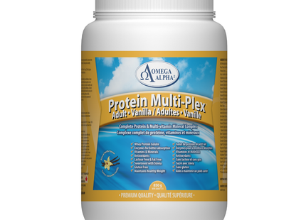 Omega Alpha -  Protein Multi-Plex Adult Vanilla | 850 g