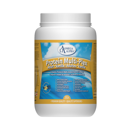 Omega Alpha - Multi-Plex Protéine Adulte Vanille | 850 g