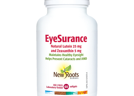 New Roots - EyeSurance - Lutein & Zeaxanthin | 60 Softgels