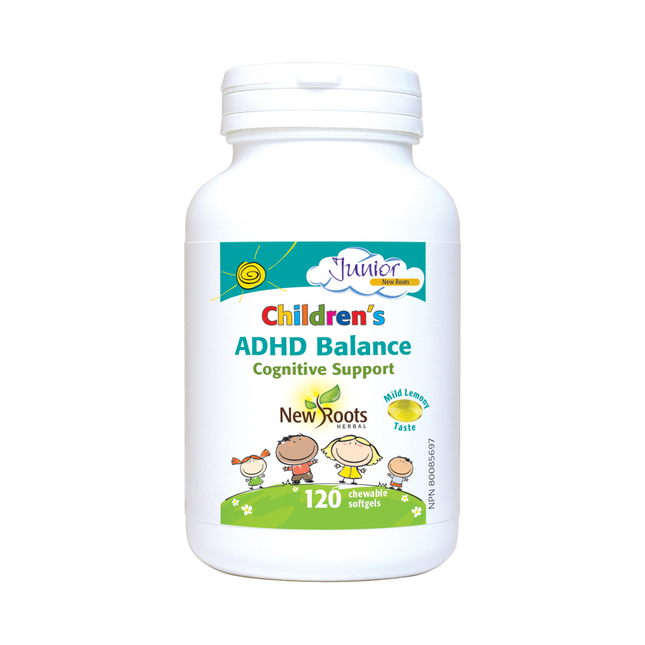 New Roots - Children’s ADHD Balance | 120 chewable softgels