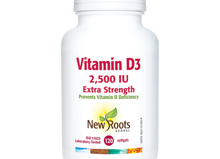 New Roots Vitamin D3 Extra Strength