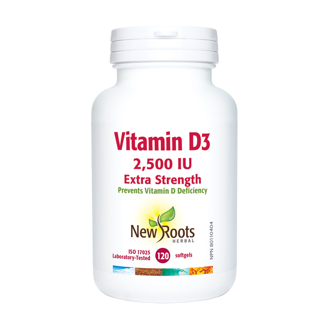 New Roots Vitamin D3 Extra Strength