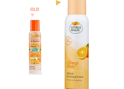 Citrus Magic - Non-Aerosol Odor Eliminating Air Freshener - Orange Blast | 85 g