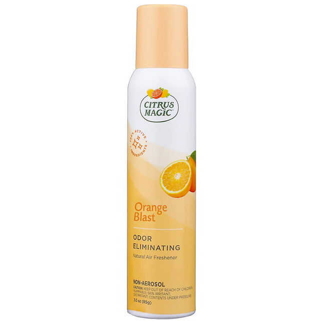 Citrus Magic – Désodorisant éliminant les odeurs sans aérosol – Orange Blast | 85g