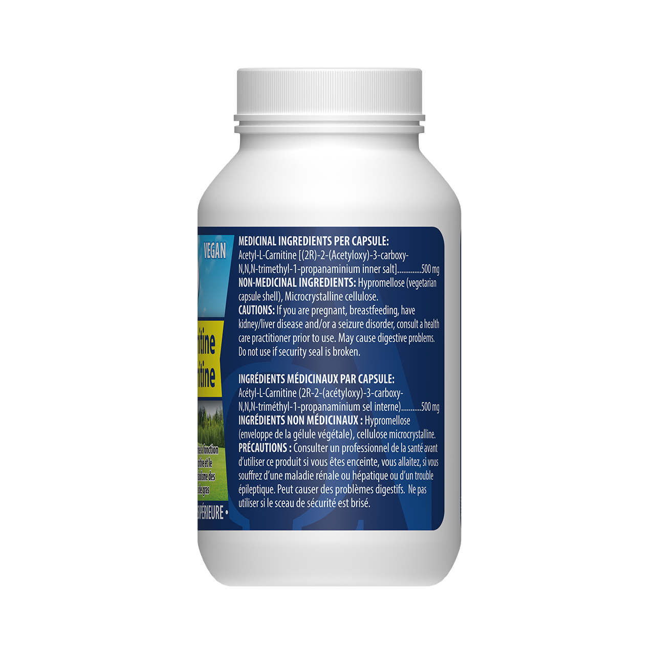 Omega Alpha - N-Acetyl-L-Carnitine | 90 vcap White Cross E-Store Omega Alpha - N-Acetyl-L-Carnitine | 90 vcap White Cross E-Store