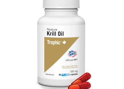 Trophic - Huile de Krill Neptune | 90 capsules
