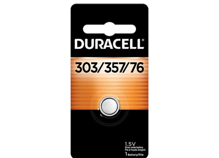 Duracell - 303/357/76 Battery 1.5V | 1 Battery