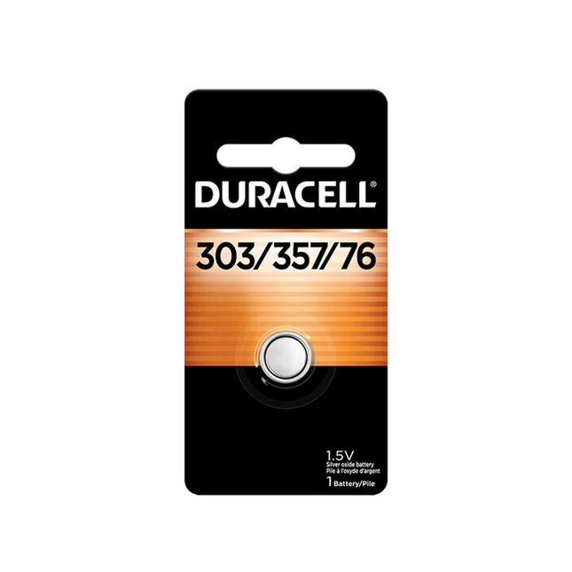 Duracell - Pile 303/357/76 1,5 V | 1 pile