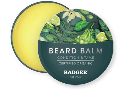 Baume à barbe bio Badger - Vanille et bergamote | 56 g