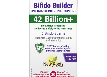 New Roots - Bifido Builder Specialized Intestinal Support | 30 capsules