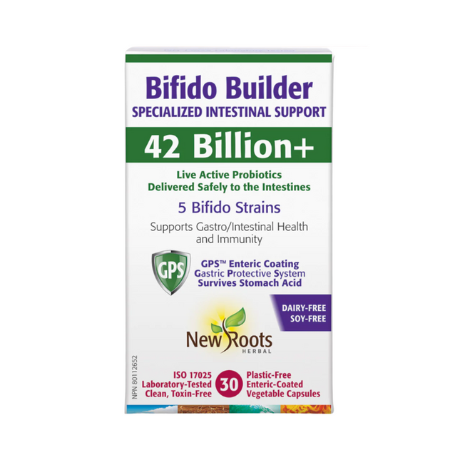 New Roots - Bifido Builder Specialized Intestinal Support | 30 capsules