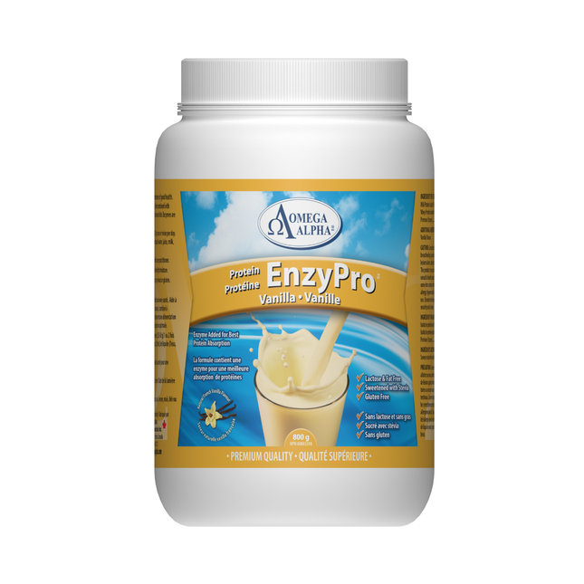 Omega Alpha -  Protein EnzyPro Vanilla Flav | 800 g