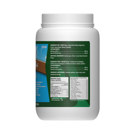 Omega Alpha - Protéine Vgan5+ Saveur Chocolat | 800 g