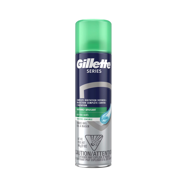 Gillette - Series Soothing Sensitive Skin Shave Gel with Aloe Vera | 198 g