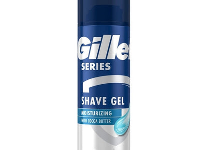 Gillette - Gel à raser hydratant série - avec beurre de cacao | 198 g