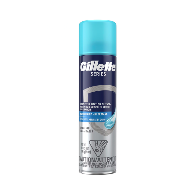 Gillette - Series Moisturizing Shave Gel with Cocoa Butter | 198 g