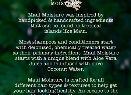 Maui Moisture - Lightweight Hydration + Hibiscus Water Shampoo | 385 mL