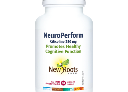 New Roots - NeuroPerform  - Citicoline 250 MG | 60 Vegetable Capsules