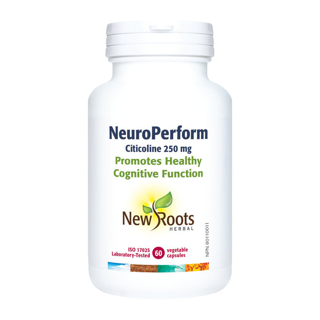 New Roots - NeuroPerform  - Citicoline 250 MG | 60 Vegetable Capsules