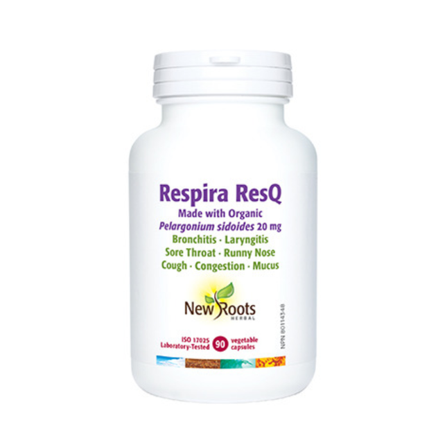 New Roots - Respira ResQ | 90 Vegetable Capsules