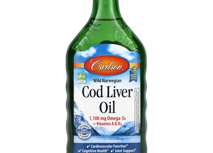 Carlson - Wild Norwegian Cod Liver Oil