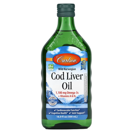 Carlson - Wild Norwegian Cod Liver Oil