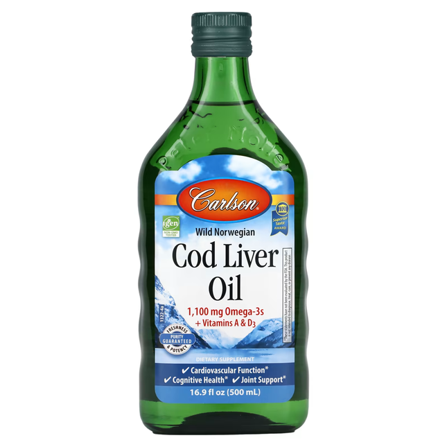 Carlson - Wild Norwegian Cod Liver Oil