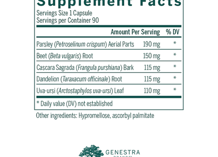 Genestra - Herbotox Capsules | 90 Capsules 