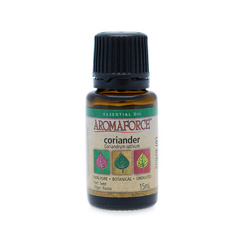 Aromaforce - Coriander Essential Oil (Coriandrum Sativum) | 15 ml