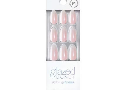 Nailbliss - Ongles en gel Salon Pro - Vernis à l'eau de rose GN132 | 30 clous