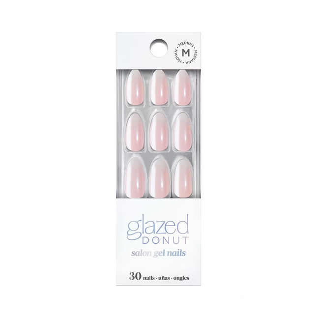 Nailbliss - Ongles en gel Salon Pro - Vernis à l'eau de rose GN132 | 30 clous