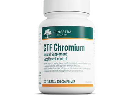 Genestra - GTF Chromium | 120 Tablets 