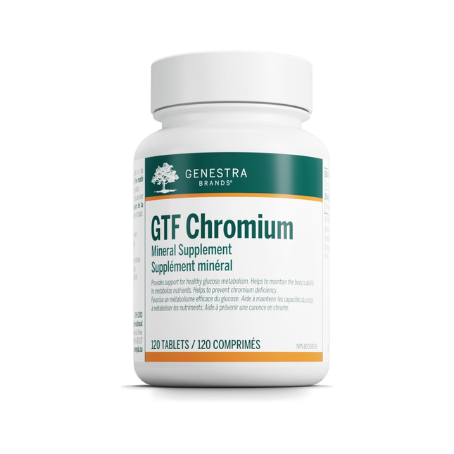 Genestra - GTF Chromium | 120 comprimés